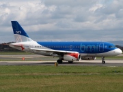 G-DBCK, Airbus A319-100, bmi