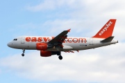 G-EZFY, Airbus A319-100, easyJet