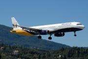 G-OZBF, Airbus A321-200, Monarch Airlines