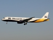 G-OZBU, Airbus A321-200, Monarch Airlines