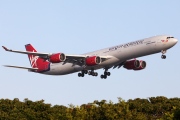 G-VOGE, Airbus A340-600, Virgin Atlantic