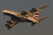 G-XLEG, Airbus A380-800, British Airways