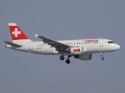 HB-IPS, Airbus A319-100, Swiss International Air Lines