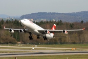 HB-JMD, Airbus A340-300, Swiss International Air Lines