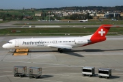 HB-JVF, Fokker F100, Helvetic Airways