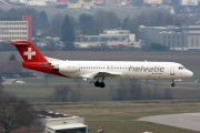 HB-JVF, Fokker F100, Helvetic Airways