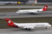 HB-JVF, Fokker F100, Helvetic Airways