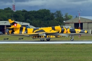 HB-RVV, Hawker Hunter Mk.68, Swiss Hunter Team