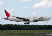 JA706J, Boeing 777-200ER, Japan Airlines