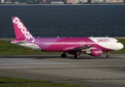 JA802P, Airbus A320-200, Peach