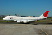 JA8912, Boeing 747-400, Japan Airlines