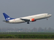 LN-BRE, Boeing 737-400, Scandinavian Airlines System (SAS)