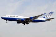 N119UA, Boeing 747-400, United Airlines