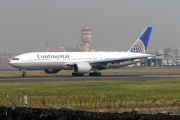 N27015, Boeing 777-200ER, Continental Airlines