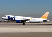 N414UA, Airbus A320-200, Ted