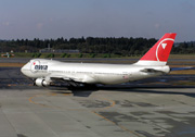 N624US, Boeing 747-200B, Northwest Airlines