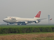 N671US, Boeing 747-400, Northwest Airlines