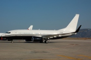 N721BA, Boeing 737-700/BBJ, Private