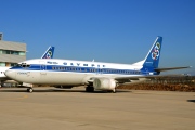 N741AS, Boeing 737-400, Olympic Airlines
