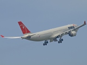 N810NW, Airbus A330-300, Northwest Airlines