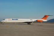 N848SH, McDonnell Douglas MD-83, EuroAir