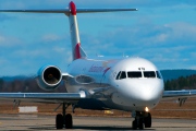 OE-LVD, Fokker F100, Austrian Arrows (Tyrolean Airways)