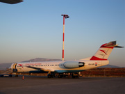 OE-LVE, Fokker F100, Austrian Arrows (Tyrolean Airways)