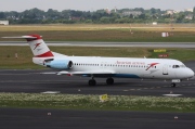 OE-LVF, Fokker F100, Austrian Arrows (Tyrolean Airways)