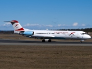 OE-LVK, Fokker F100, Austrian Arrows (Tyrolean Airways)