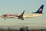 OK-TVJ, Boeing 737-800, Travel Service (Czech Republic)