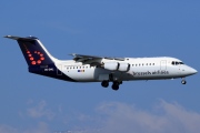 OO-DWL, British Aerospace Avro RJ100, Brussels Airlines