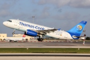 OO-TCS, Airbus A319-100, Thomas Cook Airlines (Belgium)