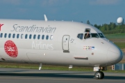OY-KHU, McDonnell Douglas MD-87, Scandinavian Airlines System (SAS)