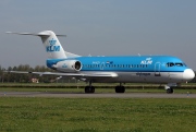 PH-KZV, Fokker 70, KLM Cityhopper