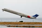 SE-DIN, McDonnell Douglas MD-82, Scandinavian Airlines System (SAS)