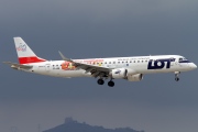 SP-LNB, Embraer ERJ 190-200LR (Embraer 195), LOT Polish Airlines