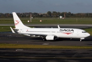 TC-SGI, Boeing 737-800, Saga Airlines