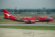 VH-OJB, Boeing 747-400, Qantas