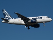 YR-ASB, Airbus A318-100, Tarom