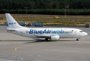 YR-BAC, Boeing 737-300, Blue Air