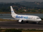 YR-BAD, Boeing 737-400, Blue Air