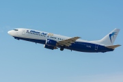 YR-BAU, Boeing 737-400, Blue Air