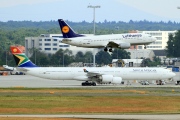 ZS-SNB, Airbus A340-600, South African Airways